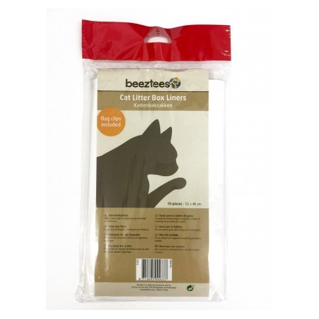 LOT SACS BAC A LITIERE pour chat propreté 52X46 cm BEEZTEES-DOGFRENCHTOUCH
