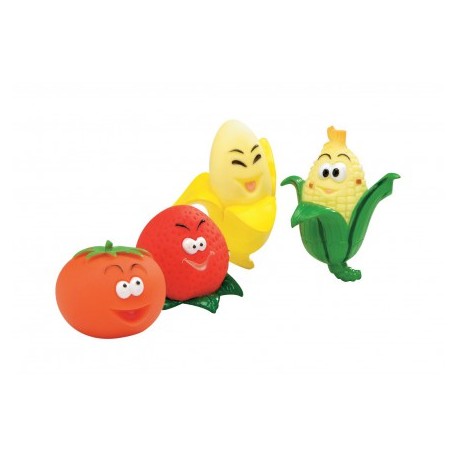 JOUET pour chien FRUIT EN VINYLE sonore de 4 cm BEEZTEES-DOGFRENCHTOUCH