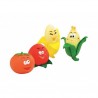 Jouet FRUIT en vinyle de 4 cm pour chien BEEZTEES