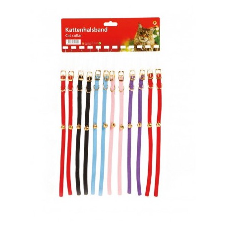 Lot de 12 Colliers élastiques pour chat BEEZTEES