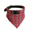 Collier en cuir et bandana coton BEEZTEES