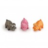 Cochon latex sonore avec picots pour chien BEEZTEES