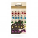 Lot de 25 grelots colorés pour chat BEEZTEES