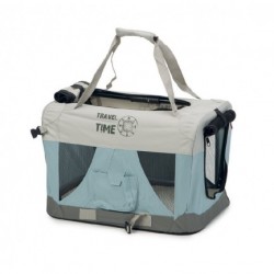 Cage-Sac en toile pliante et légère TRAVEL TIME pour chien BEEZTEES