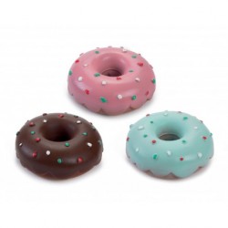 JOUET pour chien DONUT latex sonore BEEZTEES - DOGFRENCHTOUCH