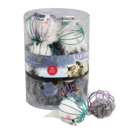 JOUET pour chat BALLE SOURIS fil acier de 5cm FREEDOG-DOGFRENCHTOUCH