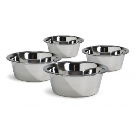 GAMELLE SIMPLE pour chien ou chat INOX FLAMINGO-DOGFRENCHTOUCH