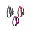 Harnais collerette pour chiens strass fuchsia MONTE CARLO KARLIE