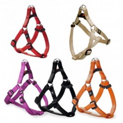 HARNAIS pour chien rapide à enfiler en nylon BEIGE KARLIE - DOGFRENCHTOUCH