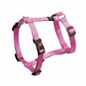 Harnais rapide à enfiler sanitaire nylon fuchsia pour chien KARLIE