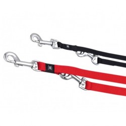 Laisse de dressage nylon noir pour chien KARLIE
