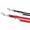 Laisse de dressage nylon rouge pour chien KARLIE