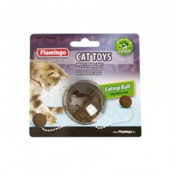 Jouet pour chat Balle herbe à chat 4,5 cm FLAMINGO