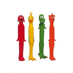 JOUET pour chien ANIMAL LONG en latex sonore KARLIE-DOGFRENCHTOUCH