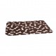 Plaid polaire marron pour animaux KARLIE
