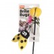 Canne à pêche coccinelle et abeille pour chat KARLIE