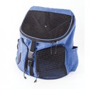 SAC A DOS pour chien et chat collection CROISETTE couleur bleu MARTIN SELLIER-DOGFRENCHTOUCH