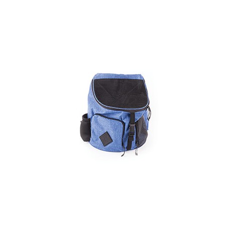 SAC A DOS pour chien et chat collection CROISETTE couleur bleu MARTIN SELLIER-DOGFRENCHTOUCH