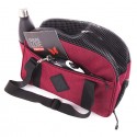 SAC DE TRANSPORT pour chien et chat Collection CROISETTE couleur rouge MARTIN SELLIER-DOGFRENCHTOUCH