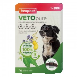 COLLIER ANTIPARASITAIRE pour chien et chiot VETOPURE BEAPHAR-DOGFRENCHTOUCH