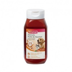 HUILE DE SAUMON pour chien et chat complément alimentaire BEAPHAR