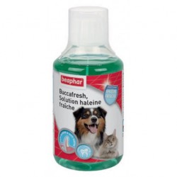 SOLUTION BUCCAFRESH pour chien et chat haleine fraîche BEAPHAR
