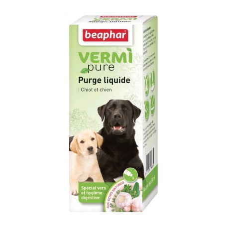 Solution purge aux plantes chien Beaphar