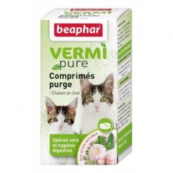 Comprimés purge aux plantes chat Beaphar