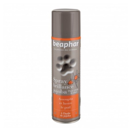 Spray brillance du poil à l’huile de Jojoba pour chien et chat BEAPHAR