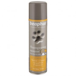 Spray shampooing mousse sans rinçage pour chien et chat Beaphar