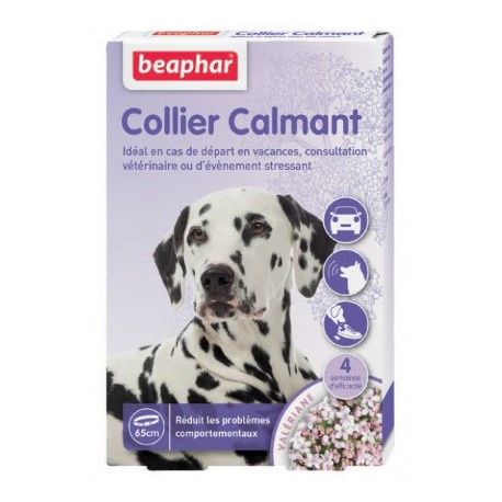 Collier calmant pour chien Beaphar