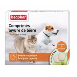 100 Comprimés Levure de bière Beaphar pour chien et chat
