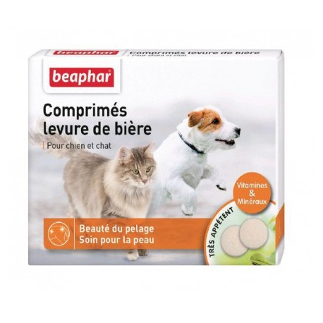 100 Comprimés Levure de bière Beaphar pour chien et chat