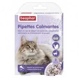 3 Pipettes calmantes pour chat BEAPHAR