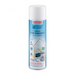 SPRAY ANTIPARASITAIRE HABITAT pour chien et chat DIMETHICARE sans pesticide BEAPHAR