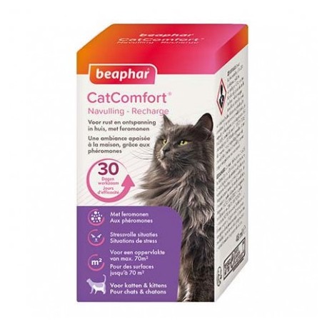 Recharge Diffuseur calmant CatComfort pour chat BEAPHAR