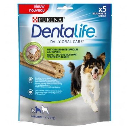 FRIANDISES DENTALIFE STICKS pour chien moyen 12 à 25 kg PURINA-DOGFRENCHTOUCH