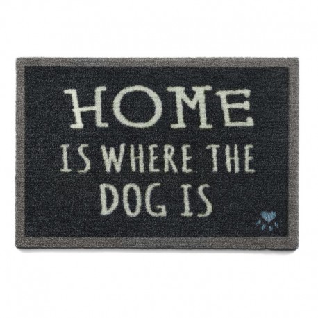 TAPIS D'ENTREE pour chien HOME DOG gris HOWLER & SCRATCH-DOGFRENCHTOUCH