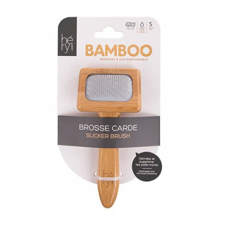 Carde Bambou pour chien et chat HERY