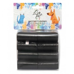 SACS RAMASSE-CROTTES pour chien couleur noir LEOPET