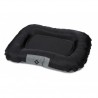 Coussin déhoussable pour chien Pluton gris-noir LEOPET