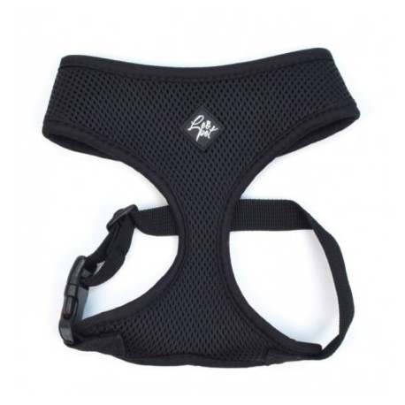 HARNAIS pour chien réglable en néoprène respirant noir LEOPET-DOGFRENCHTOUCH