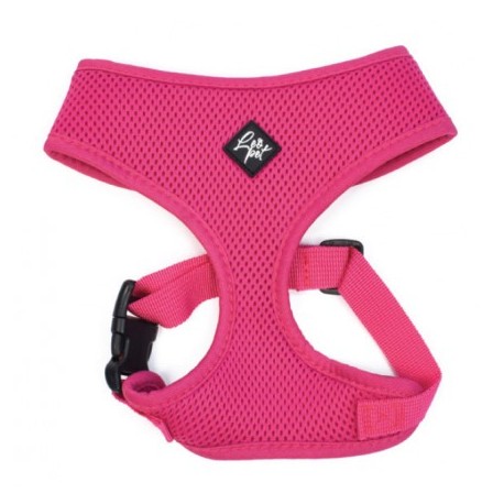HARNAIS pour chien réglable en néoprène respirant rose LEOPET-DOGFRENCHTOUCH