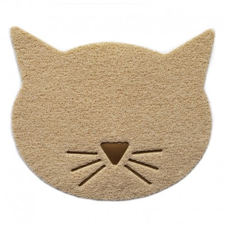 Tapis pour maison de toilette CHAT LEOPET