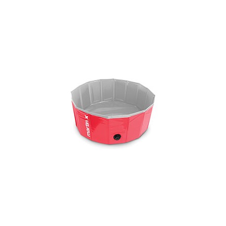 Piscine pour chien couleur rouge MARTIN POOL MARTIN SELLIER