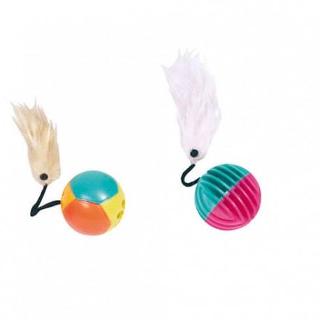JOUETS pour chat LOT DE 2 BALLES nuit MARTIN SELLIER-DOGFRENCHTOUCH