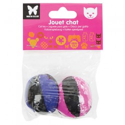 JOUETS pour chat LOT DE 2 BALLES pattes phosphorescentes MARTIN SELLIER-DOGFRENCHTOUCH