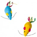 Jouet pour chat 2 SOURIS RAINBOW MARTIN SELLIER