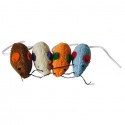 JOUETS pour chat LOT DE 4 SOURIS POLAIRES avec herbe à chat MARTIN SELLIER-DOGFRENCHTOUCH
