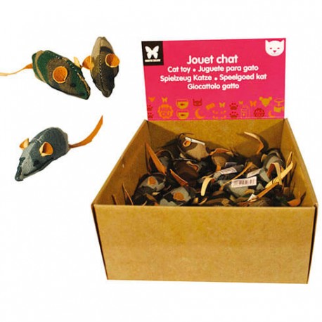 Lot de jouets pour chat souris camouflage Martin Sellier